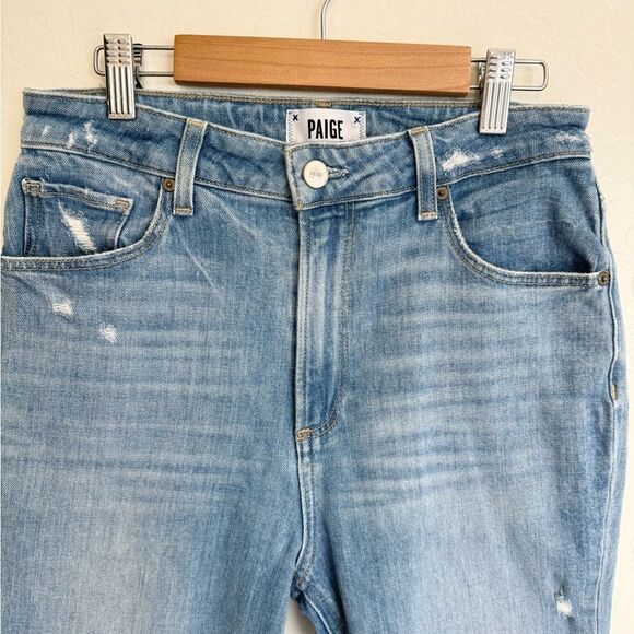 Paige Sarah Slim Jeans Starstruck Destructed Size 28 - Picture 3 of 12
